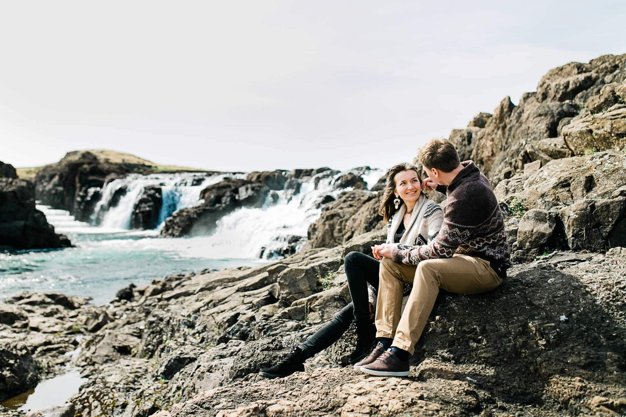 I met up with this sweet couple while we road tripped around the famous Ring Road in Iceland. Adventure and snuggles made me a very happy elopement photographer!