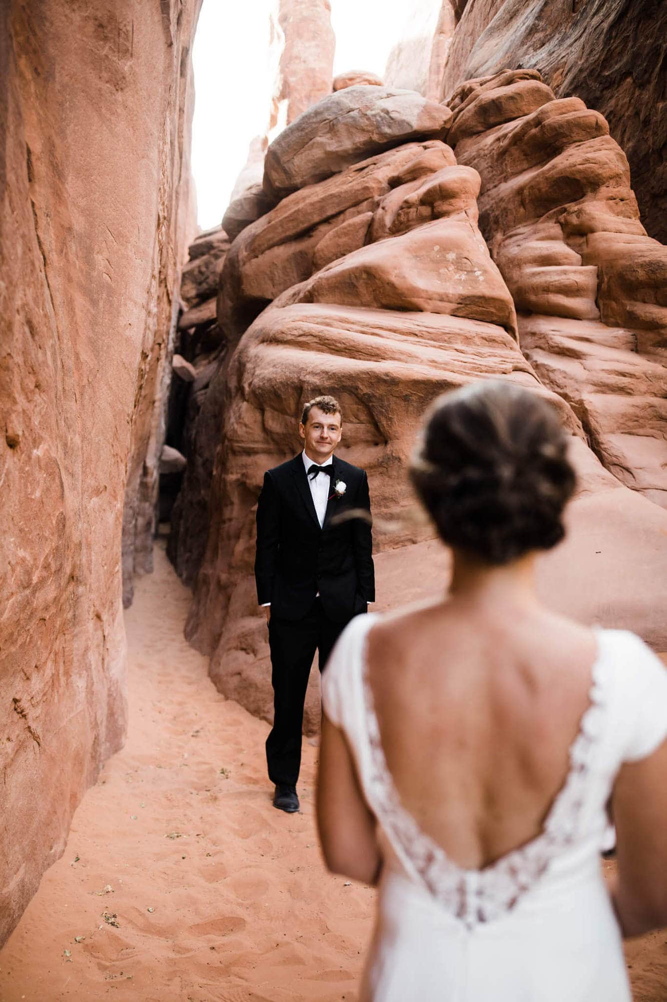 This classy Arches National Park Wedding is an elopement for the ages. Full of dancing, cake, and sweet romantic dancing, you have to check this one out.