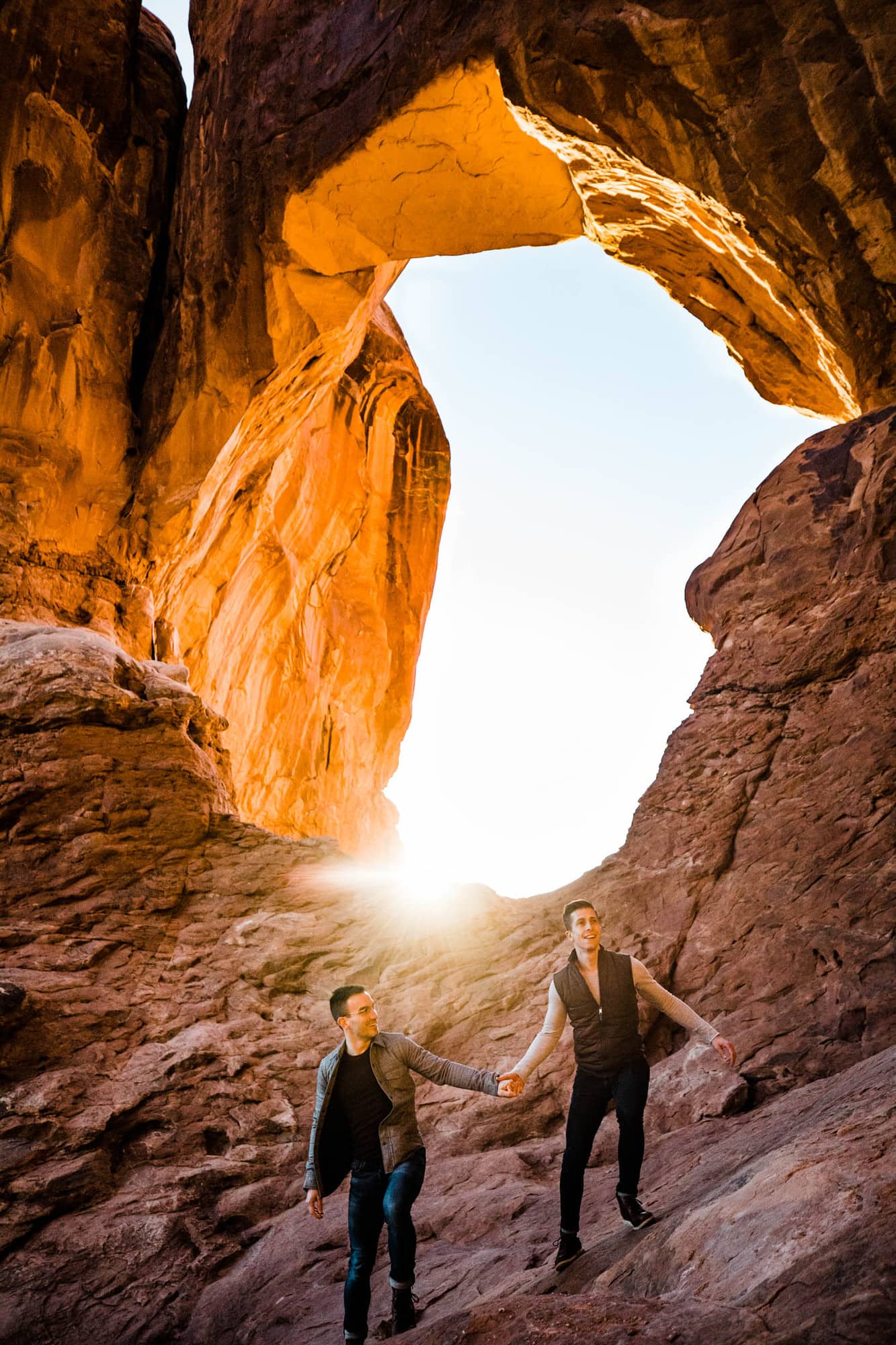 This couple had an EPIC adventure- deciding to have a Moab *and* Dunton Hot Springs wedding celebration to honor their recent nuptials.