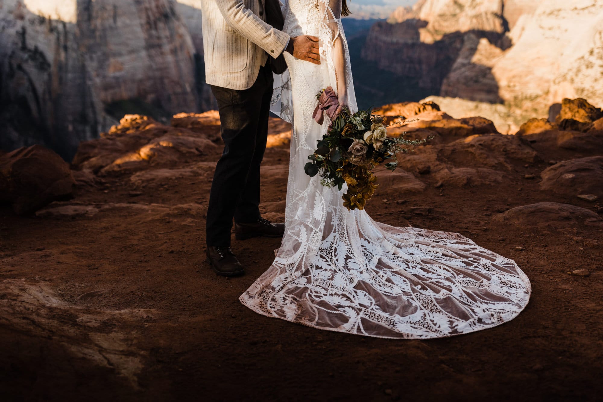 K + B wanted a true adventure wedding- compete with photos under the Milky Way, two intense hikes, and a bouquet dreams are made of. This one isn't to be missed.