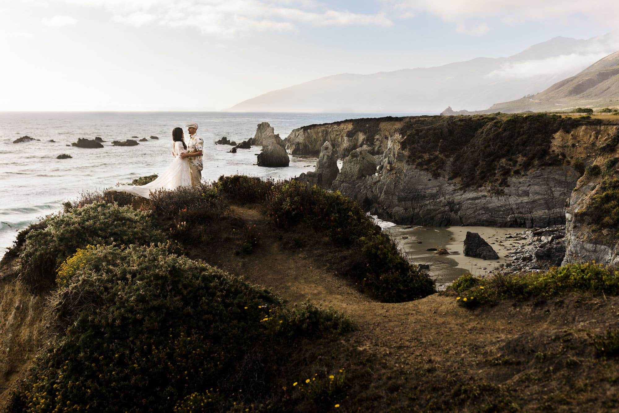 This two day Big Sur elopement is the epitome of romance and adventure. Full of coastal views and redwood trees, this elopement is one for the books