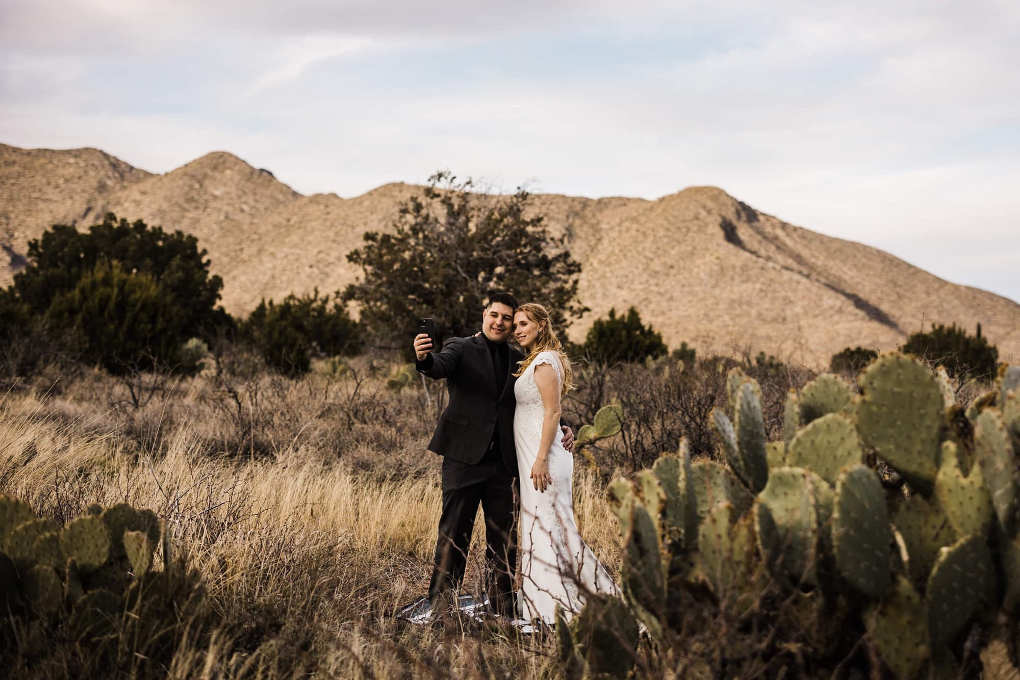 This sweet camping wedding in Eastern Arizona was a wedding exactly the way this couple wanted- simple, beautiful, and relaxed. See their whole story here. 