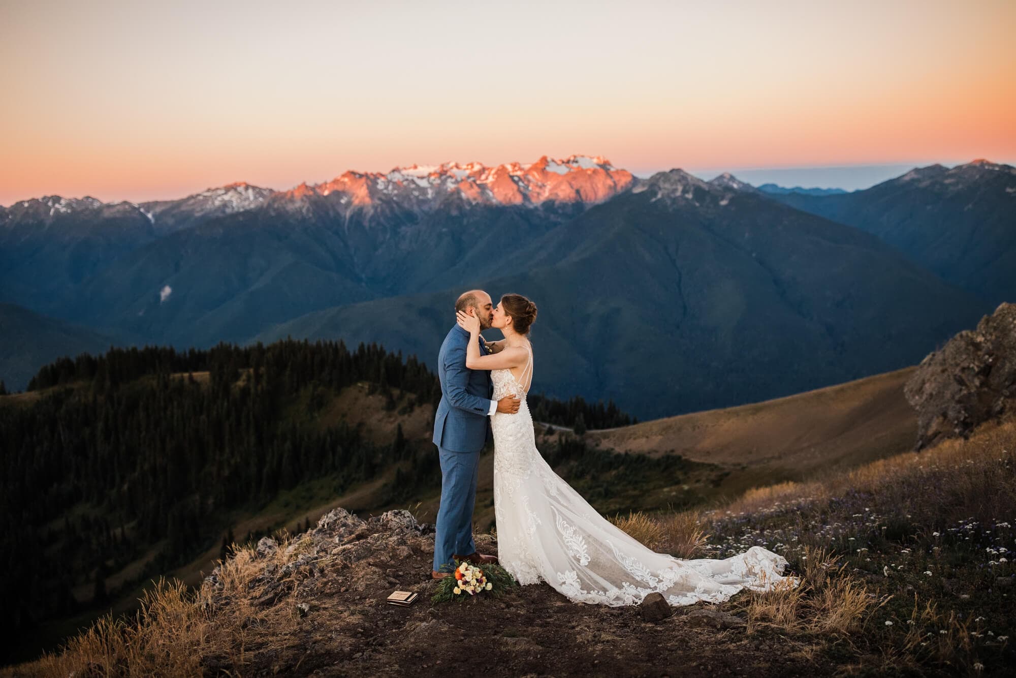 Planning a mountain elopement? Read about the best mountain elopement locations in the US and abroad, tips on each spot, and inspiration!