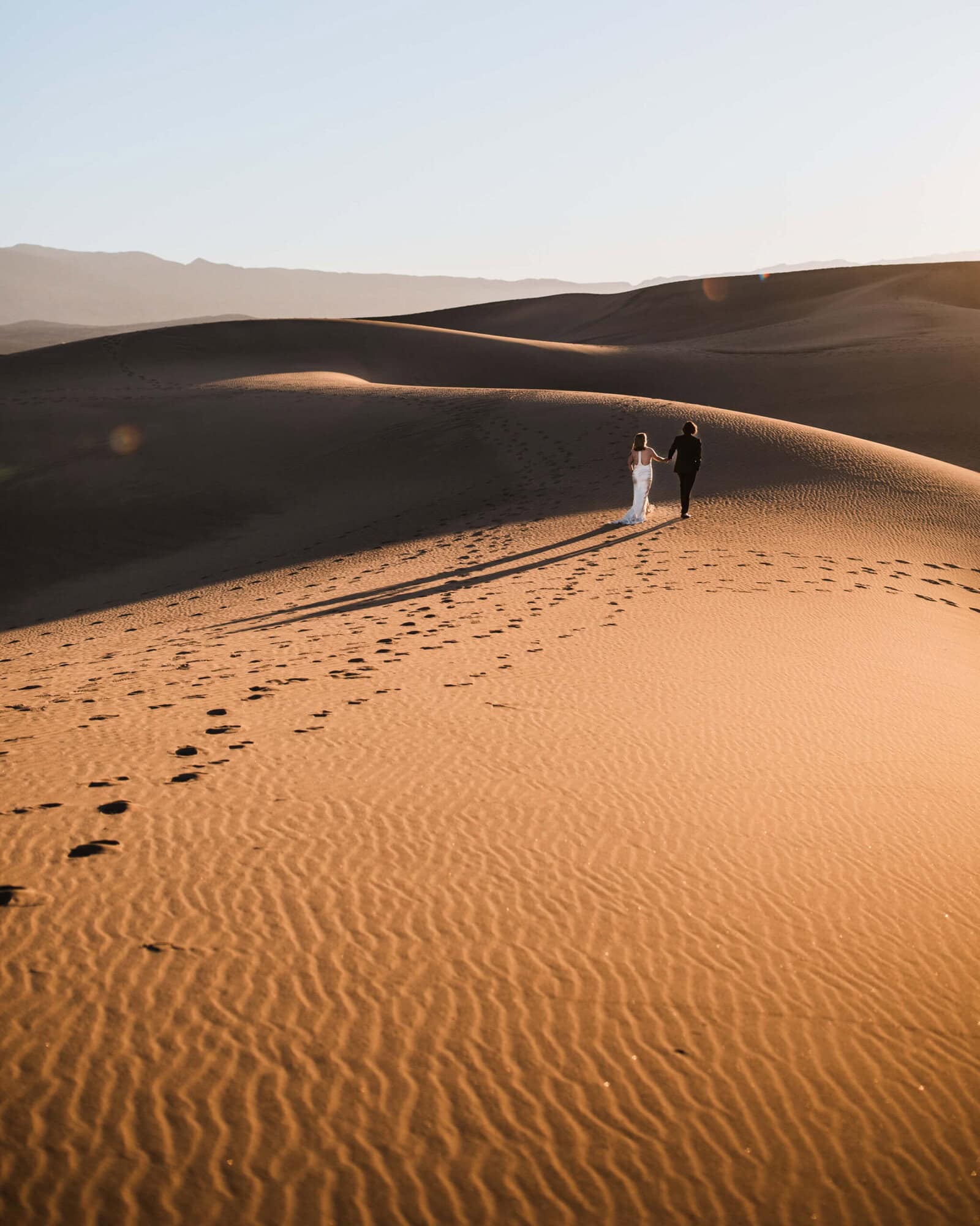 This Death Valley elopement is fun, beautiful, and full of Dune references. And it shows why Death Valley is an amazing spot for an elopement! See the inspo here!