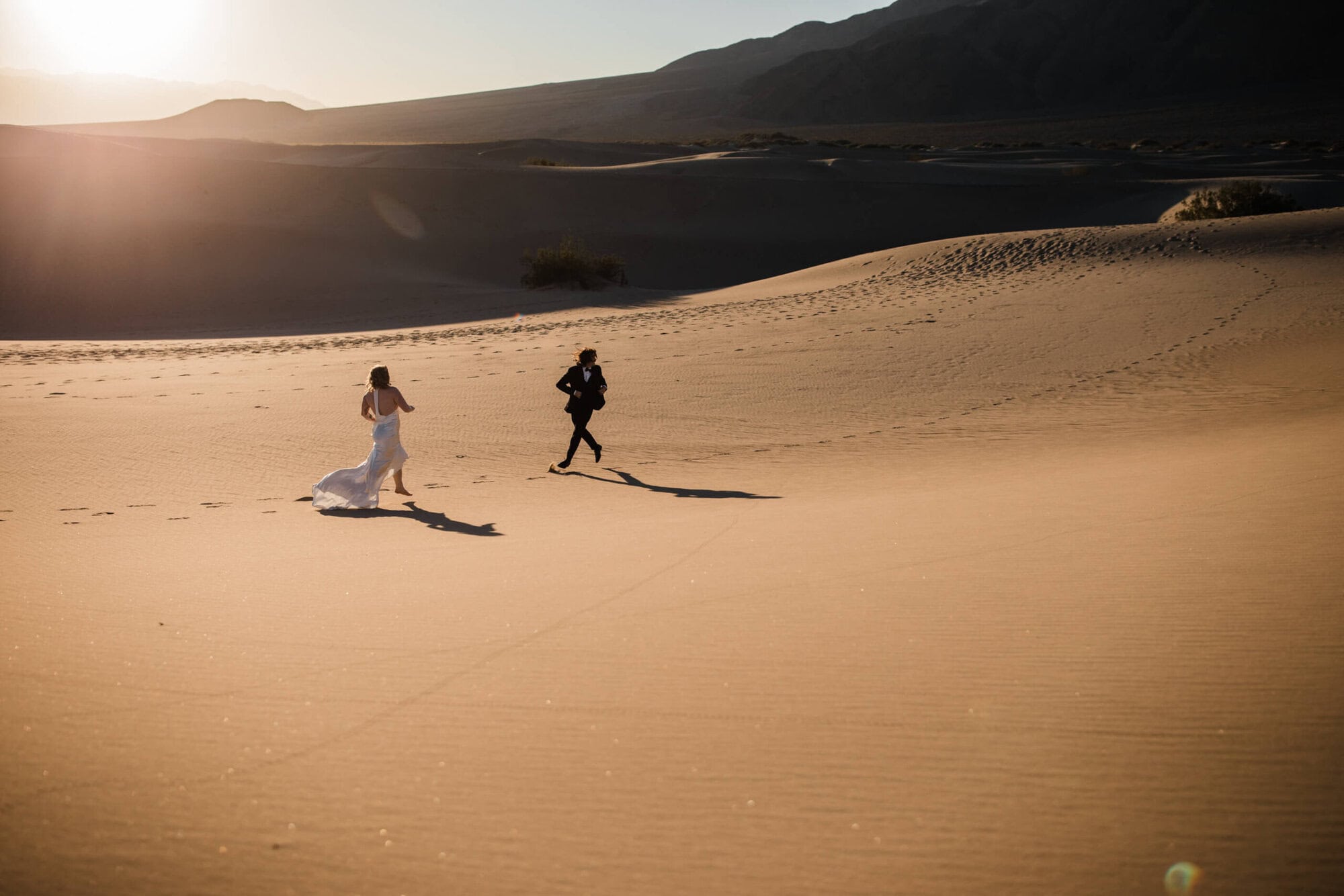 This Death Valley elopement is fun, beautiful, and full of Dune references. And it shows why Death Valley is an amazing spot for an elopement! See the inspo here!