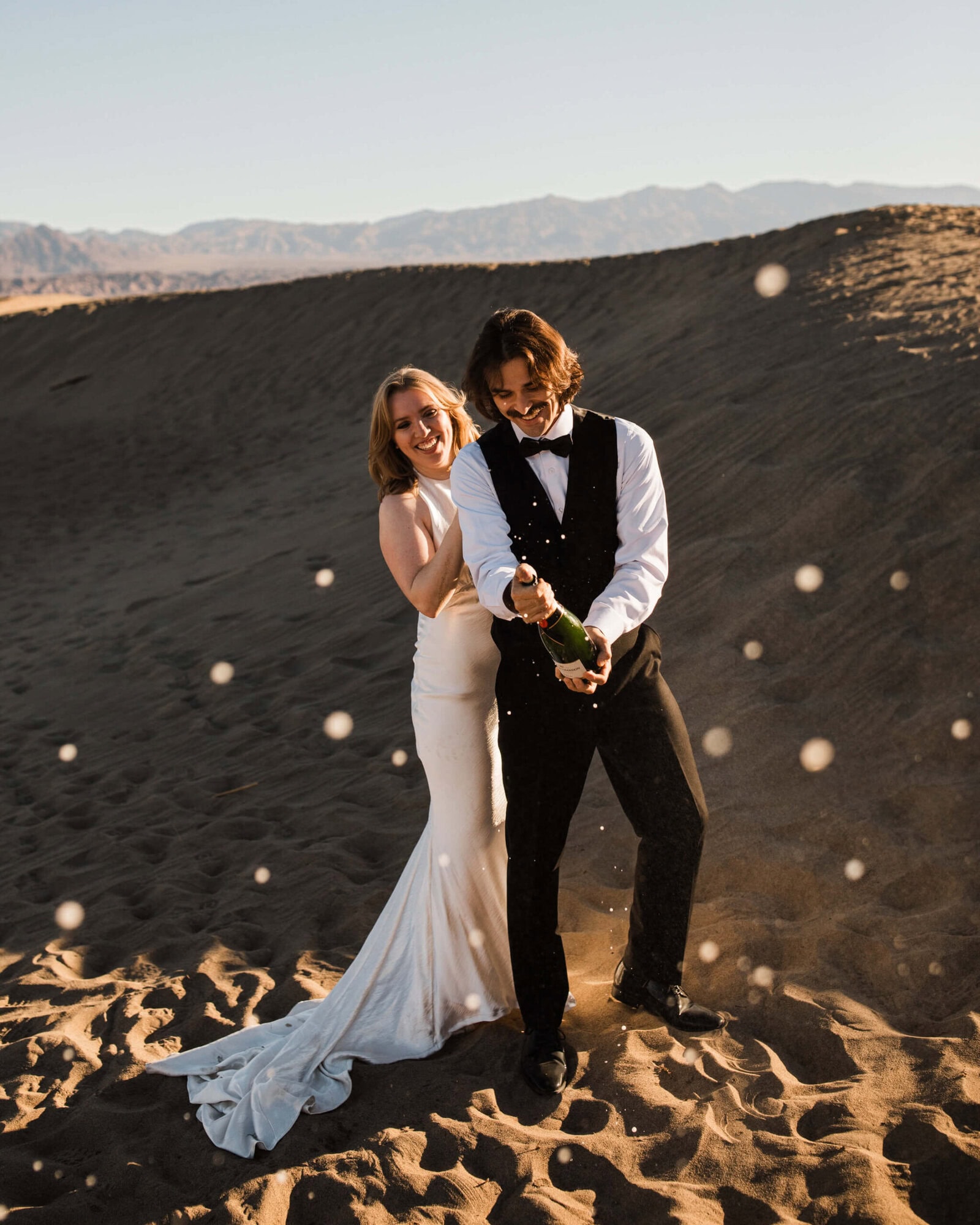 This Death Valley elopement is fun, beautiful, and full of Dune references. And it shows why Death Valley is an amazing spot for an elopement! See the inspo here!